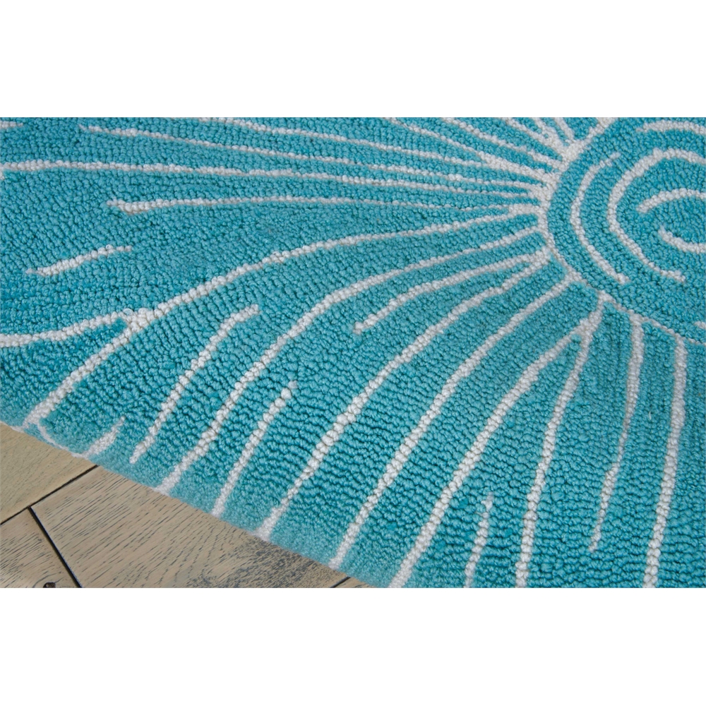 Nourison Fantasy Seafoam Area Rug. Picture 4