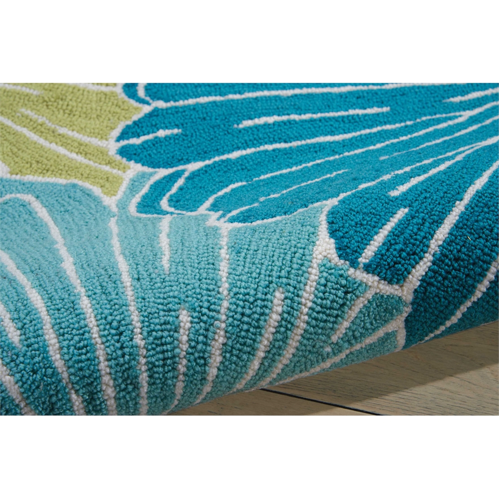 Nourison Fantasy Seafoam Area Rug. Picture 7