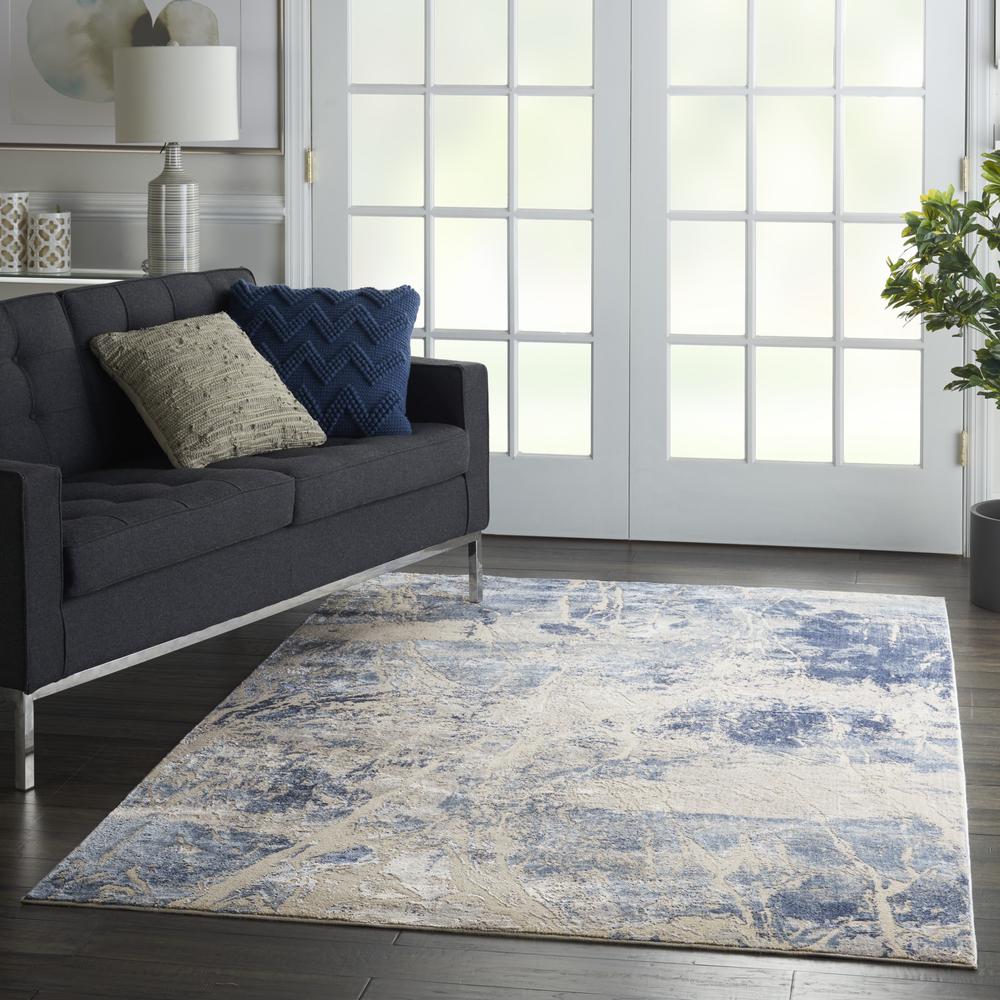 Nourison Home Sleek Textures Area Rug. Picture 10