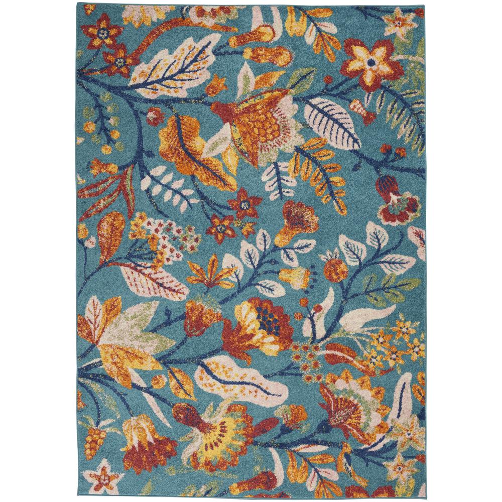Bohemian Rectangle Area Rug, 5' x 7'. Picture 1