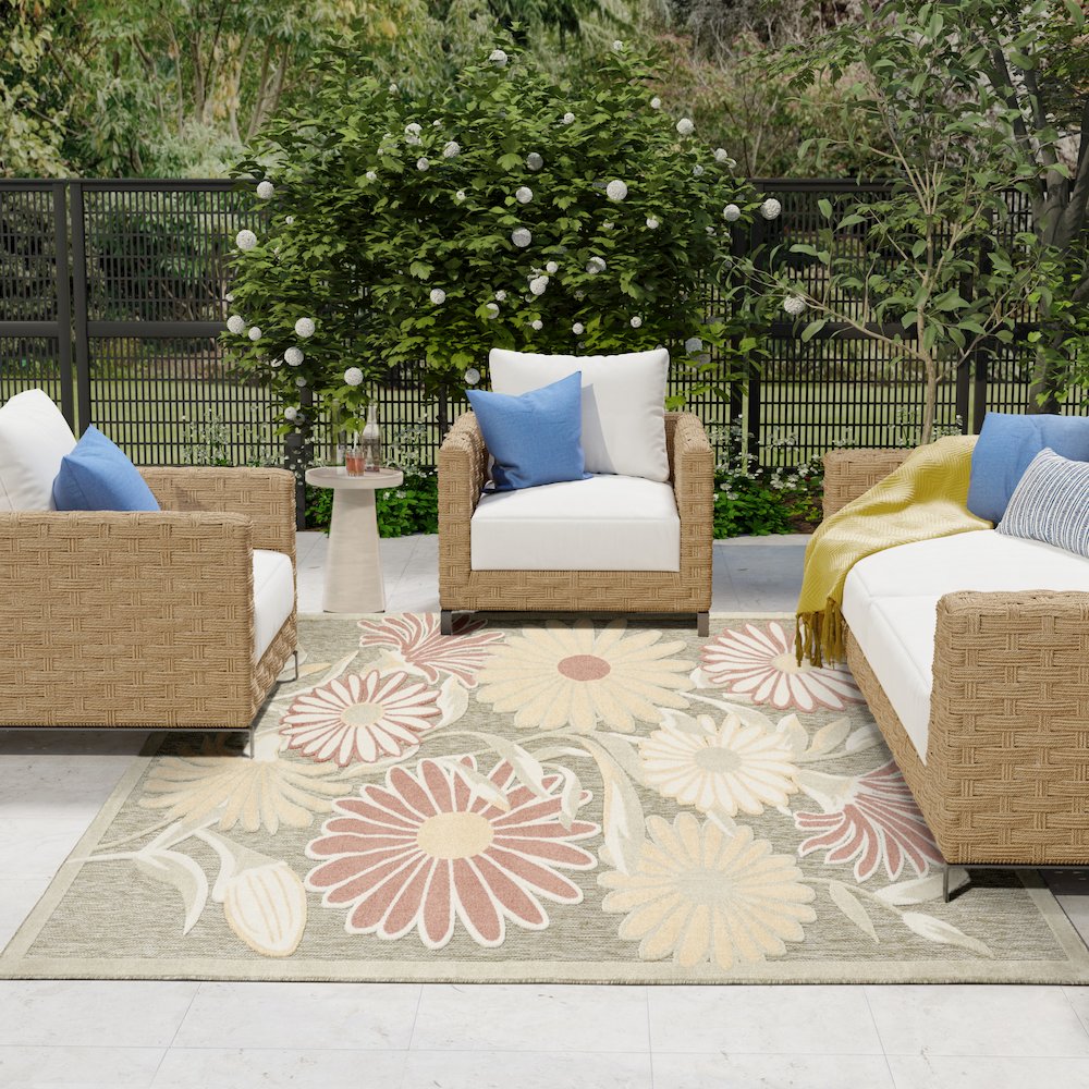 Nourison Home Aloha Area Rug. Picture 9