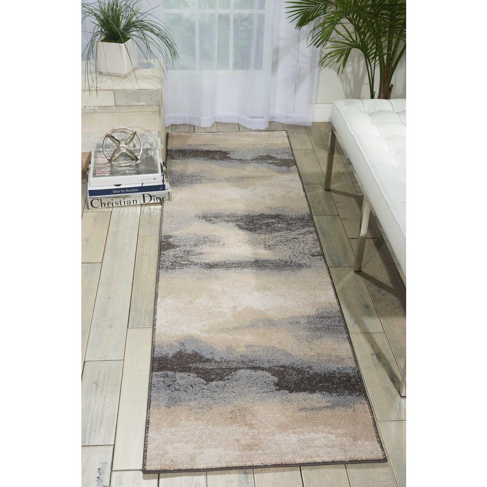 Modern Runner Area Rug, 10' Runner. Picture 2