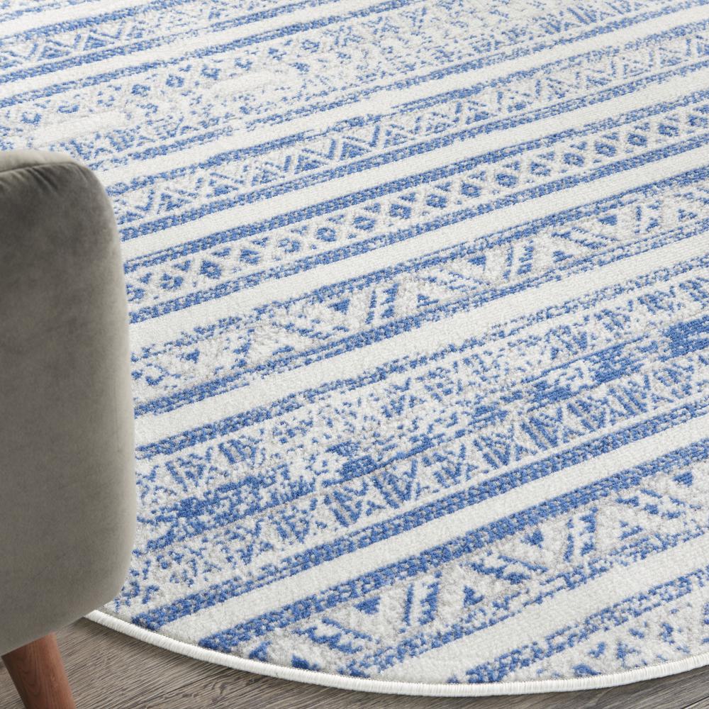 Nourison Whimsicle Area Rug, 5' Round (99446834706). Picture 8