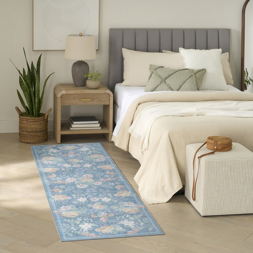 Nourison Home Botanical Washables Area Rug. Picture 2