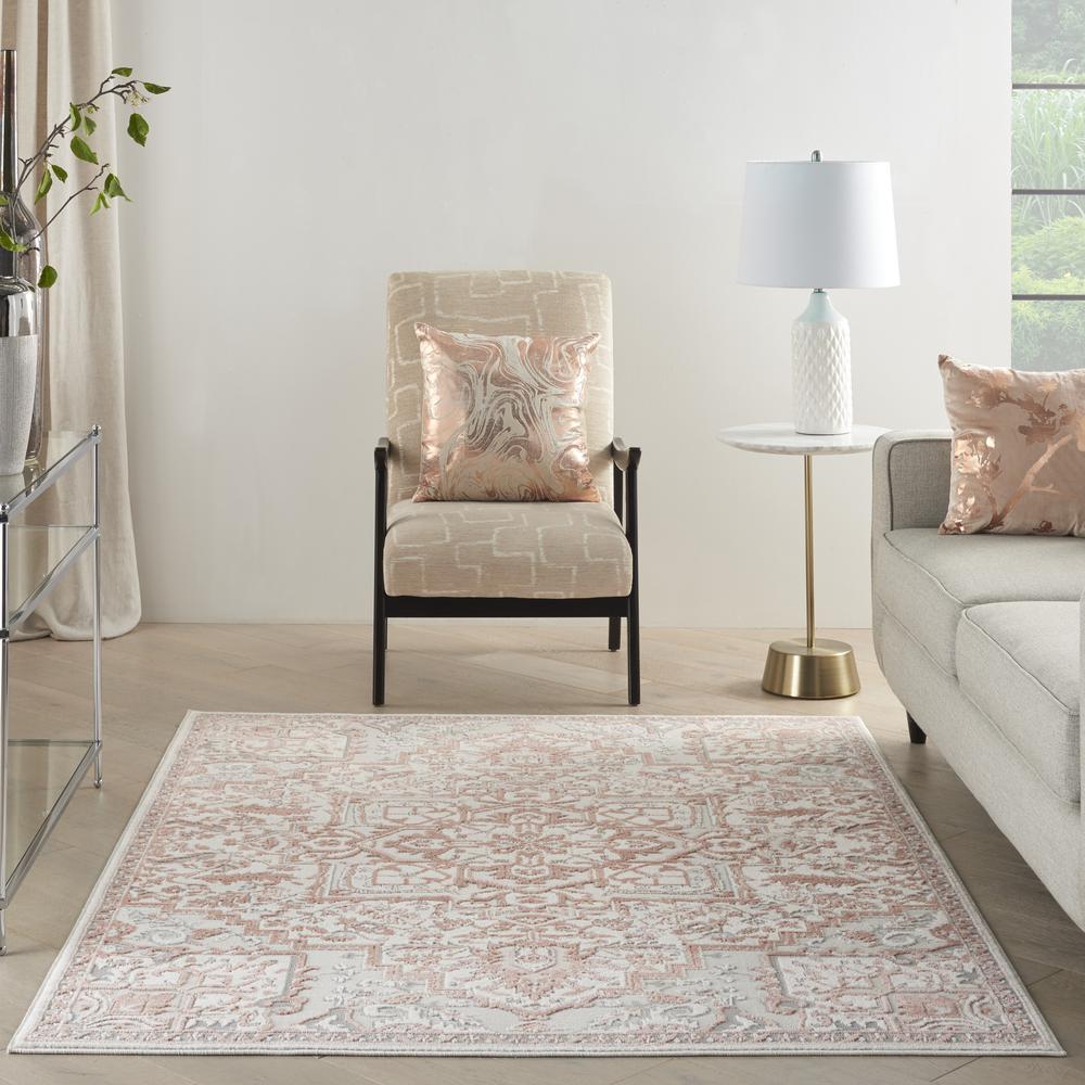 Bohemian Rectangle Area Rug, 5' x 7'. Picture 10