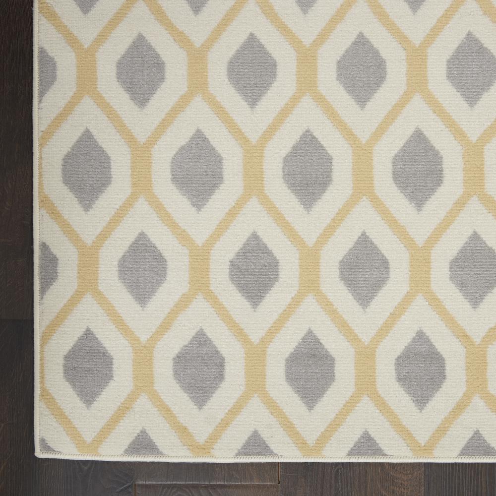 Grafix Area Rug, White, 5'3" x 7'3". Picture 4