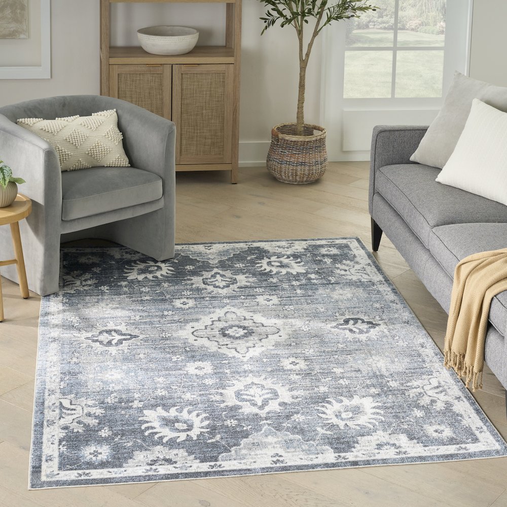 Nourison Home Astra Machine Washable Area Rug. Picture 2