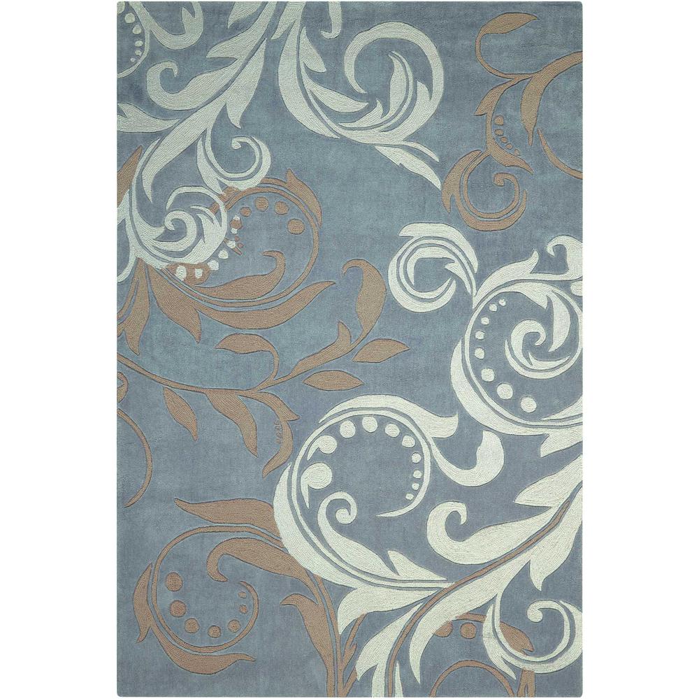 Contemporary Rectangle Area Rug, 4' x 6'. Picture 1
