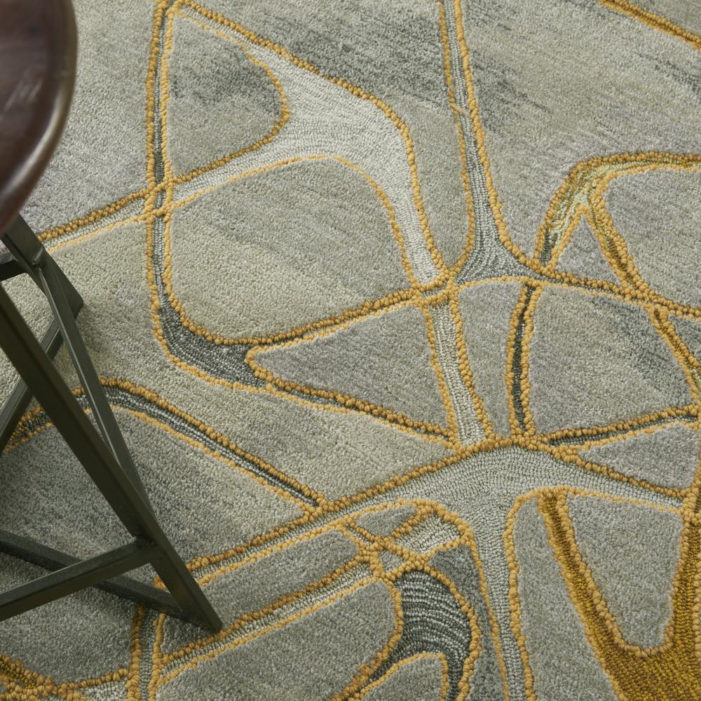 Modern Rectangle Area Rug, 5' x 8'. Picture 9