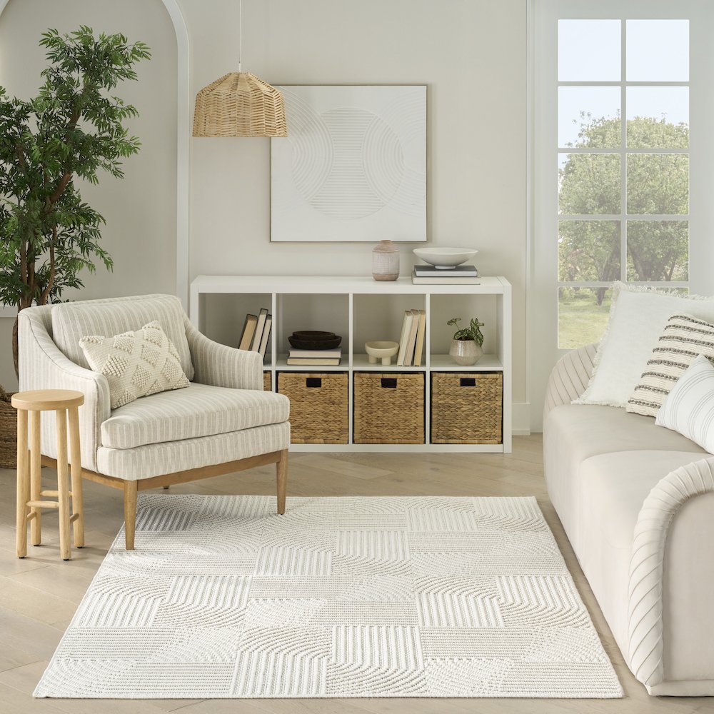 Nourison Home Textured Home Area Rug. Picture 9
