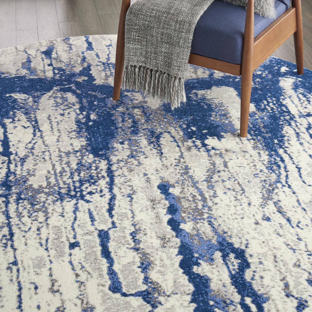 Modern Round Area Rug, 8' x Round. Picture 9
