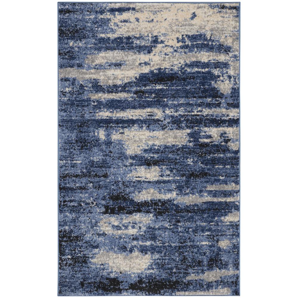 Modern Rectangle Area Rug, 3' x 5'. Picture 1