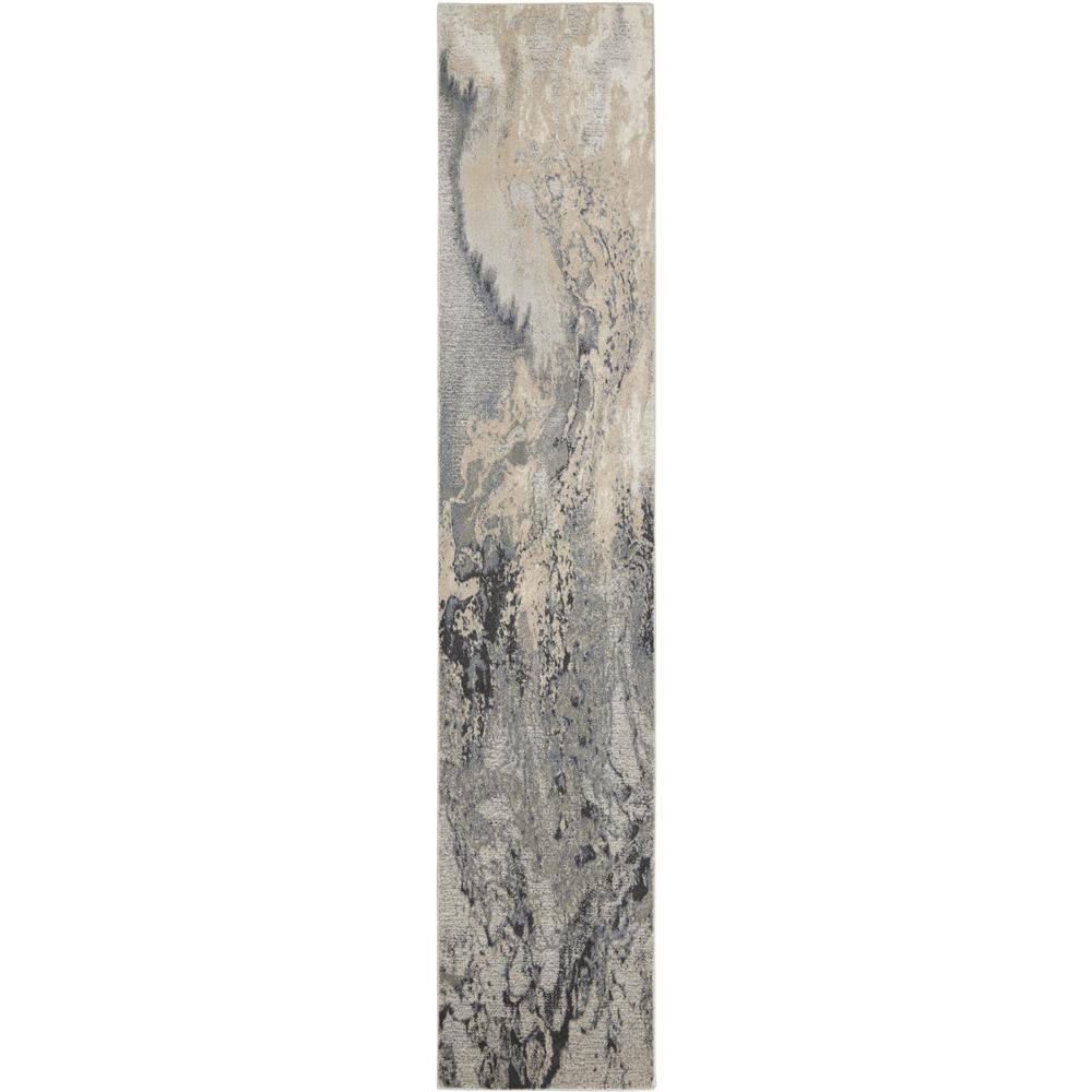 Modern Runner Area Rug, 12' Runner. Picture 1