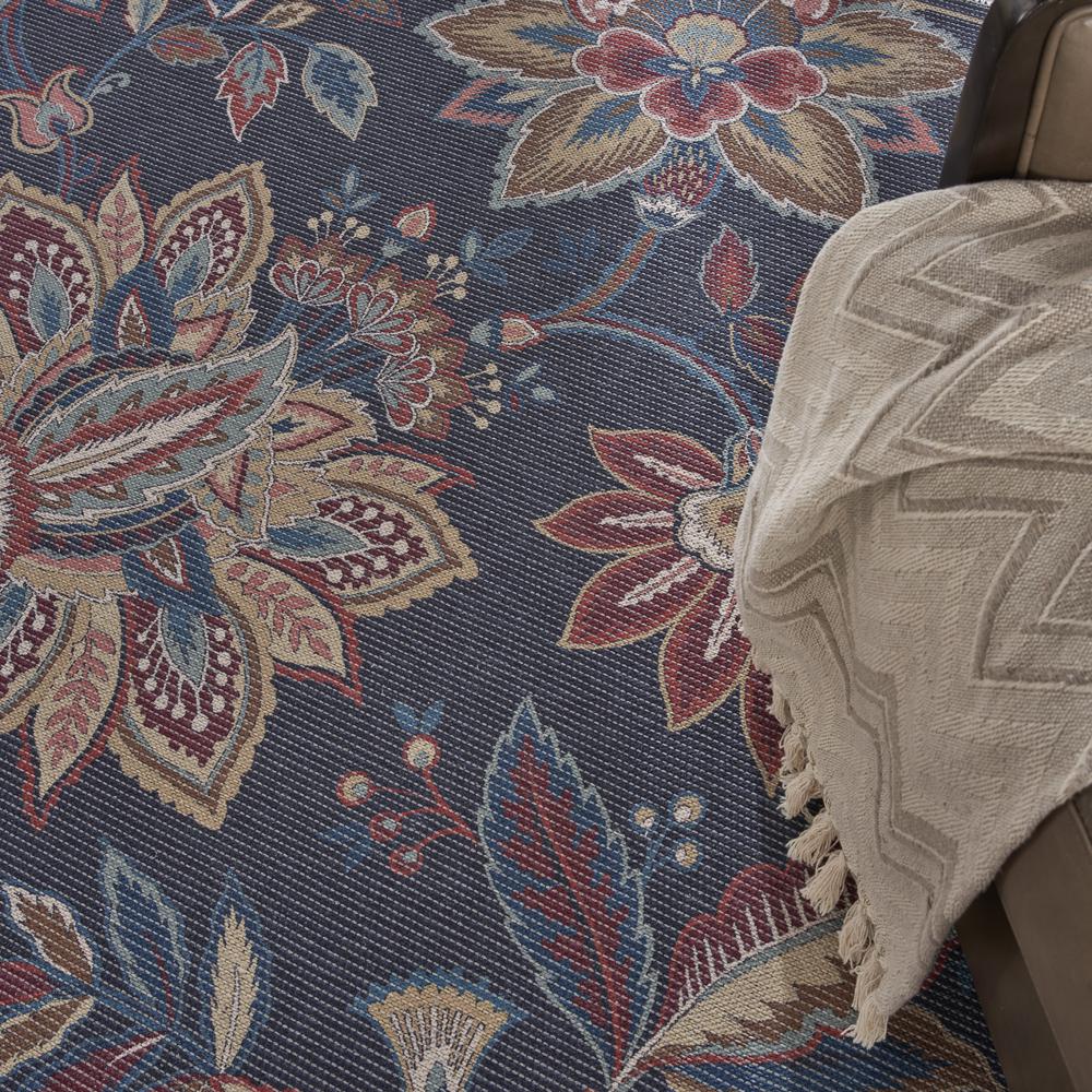Waverly Washables Collection 7'10 x 9'10 Charcoal Area Rug. Picture 8