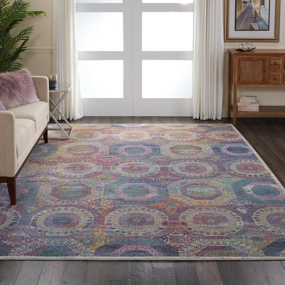 Bohemian Rectangle Area Rug, 8' x 10'. Picture 2