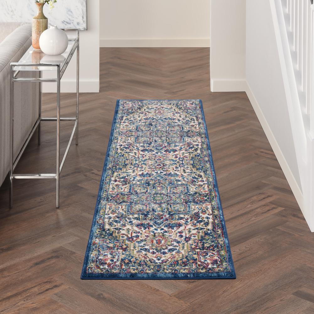 Bohemian Runner Area Rug, 8' Runner. Picture 2