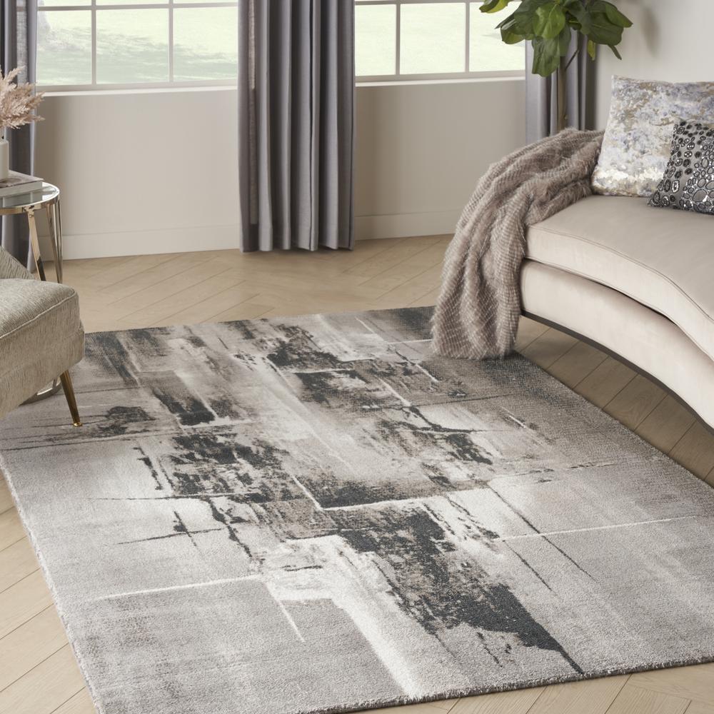 Modern Rectangle Area Rug, 6' x 8'. Picture 3