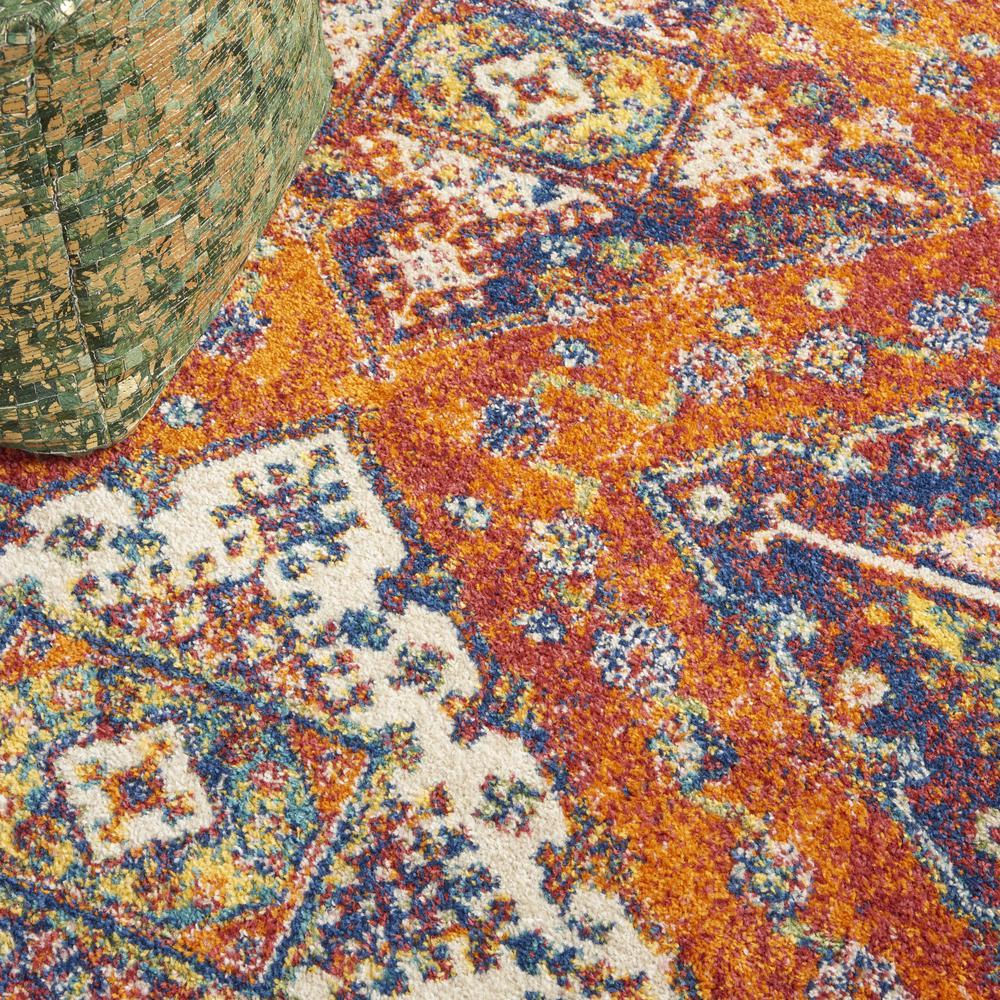 Bohemian Rectangle Area Rug, 5' x 7'. Picture 8