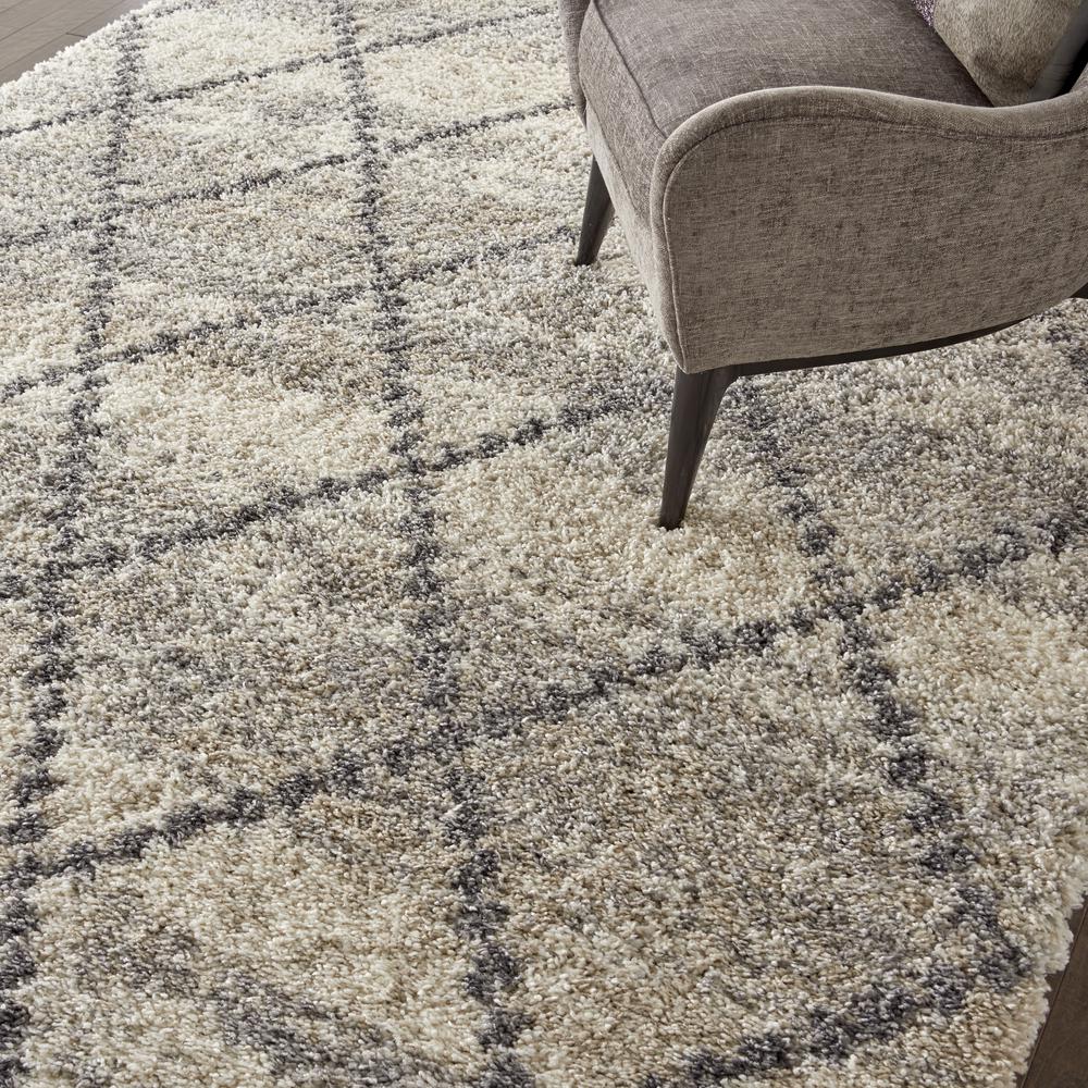 Nourison Home Scandinavian Shag Area Rug. Picture 8