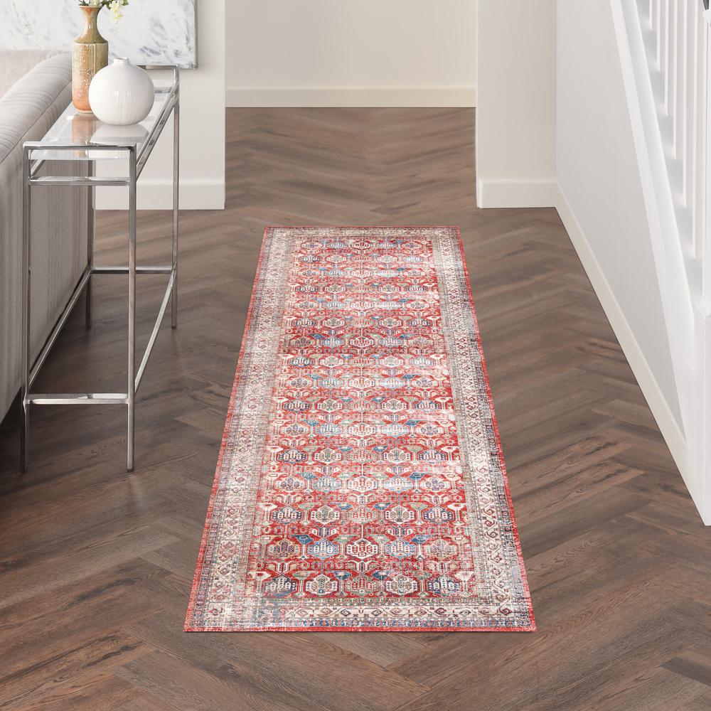 Vintage Runner Area Rug, 8' Runner. Picture 3