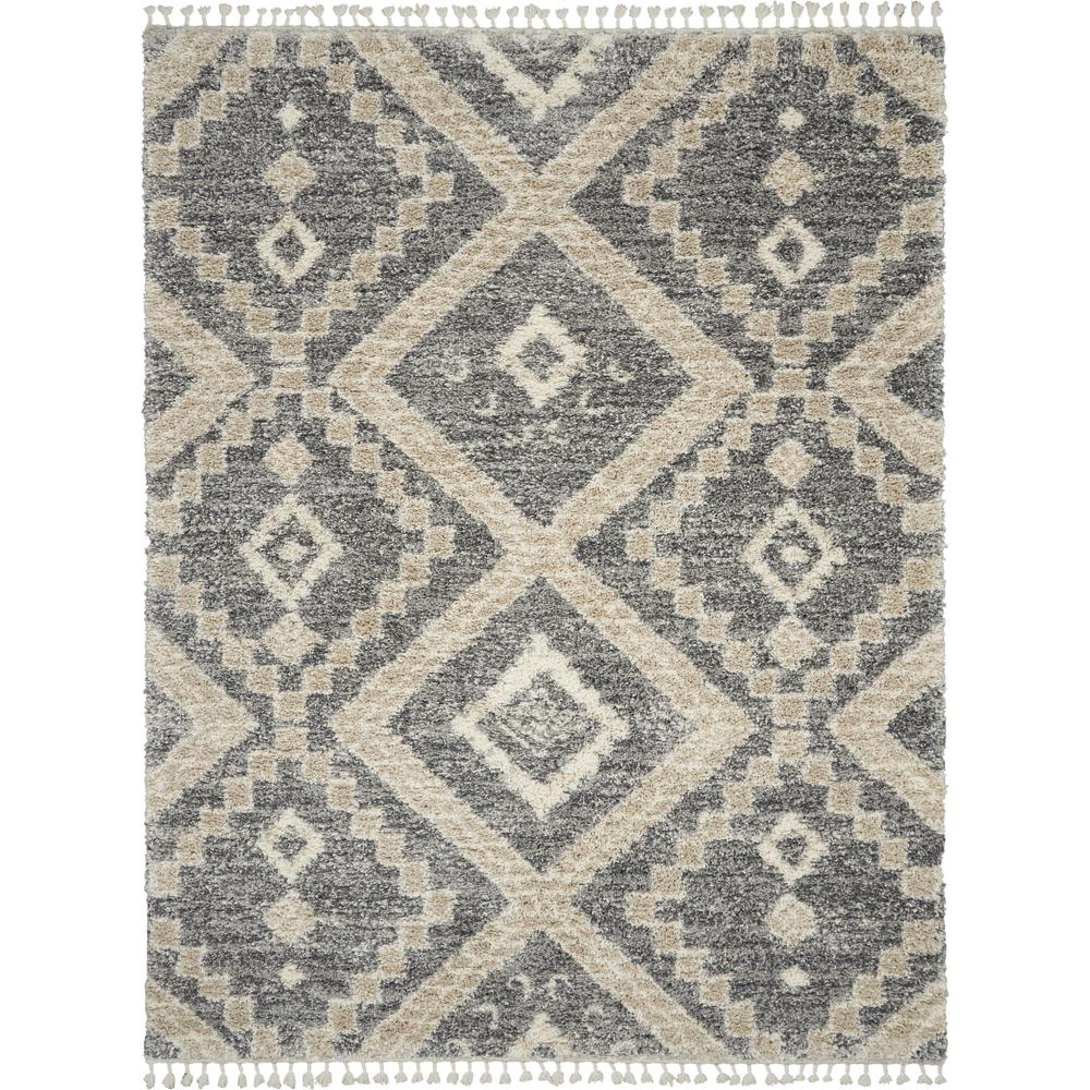 Nourison Home Scandinavian Shag Area Rug. Picture 1