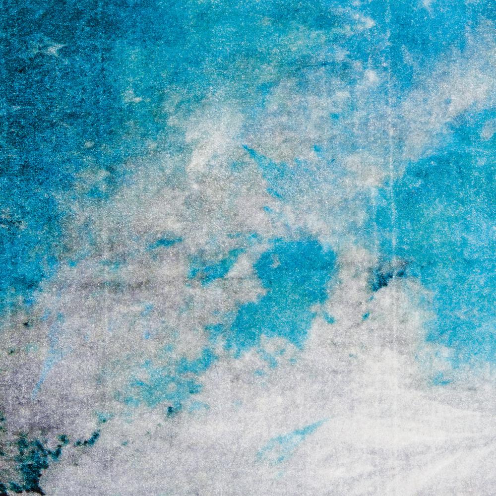 Nourison Le Reve Area Rug, Seafoam, 4' x 6', LER02. Picture 6