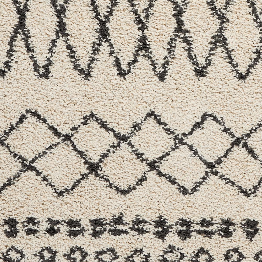 Moroccan Shag Area Rug, Cream, 2'2" x 8'1". Picture 6