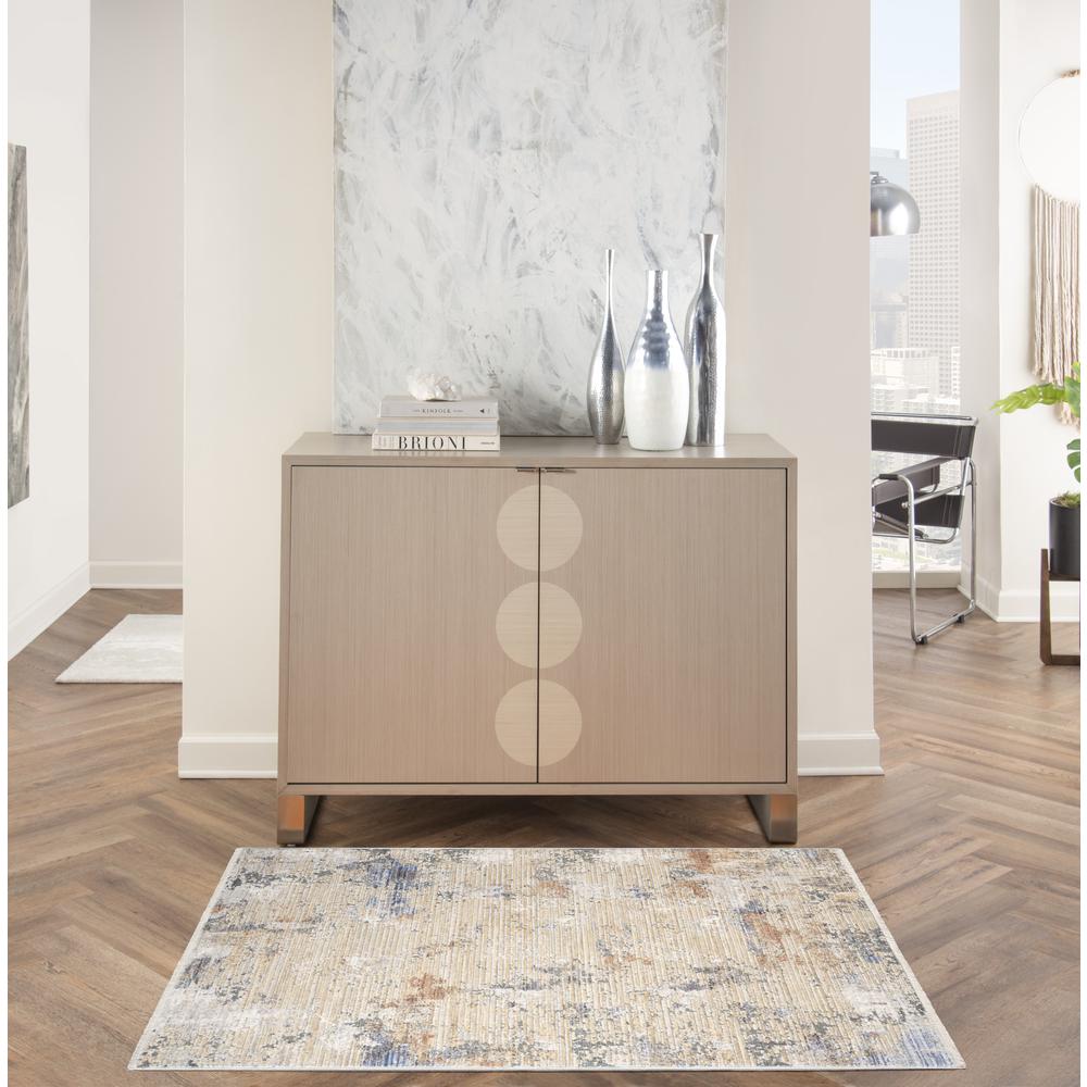 Modern Rectangle Area Rug, 3' x 5'. Picture 3