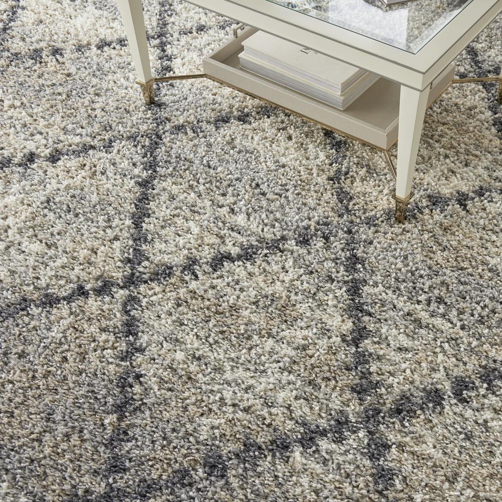 Nourison Home Scandinavian Shag Area Rug. Picture 9