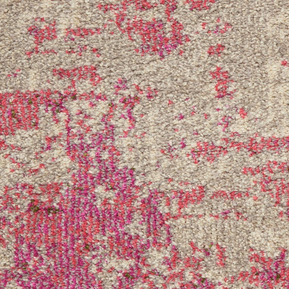 CES02 Celestial Ivory/Pink Area Rug- 2'2" x 12'. Picture 6