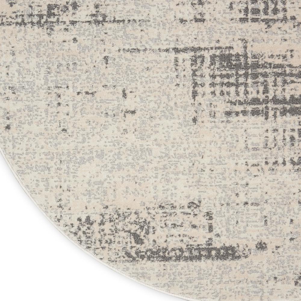 Modern Round Area Rug, 4' x Round. Picture 5