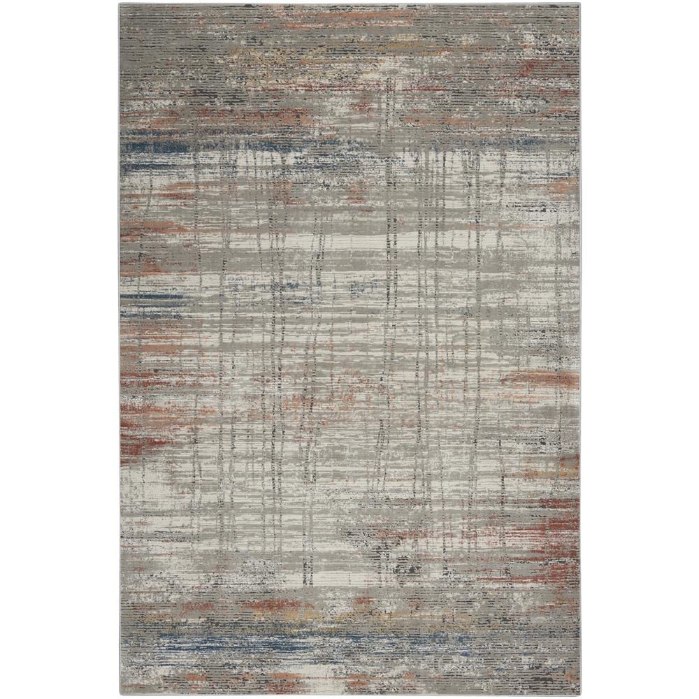 Modern Rectangle Area Rug, 5' x 7'. Picture 1