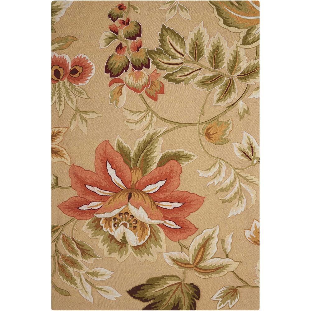 Contemporary Rectangle Area Rug, 5' x 8'. Picture 1