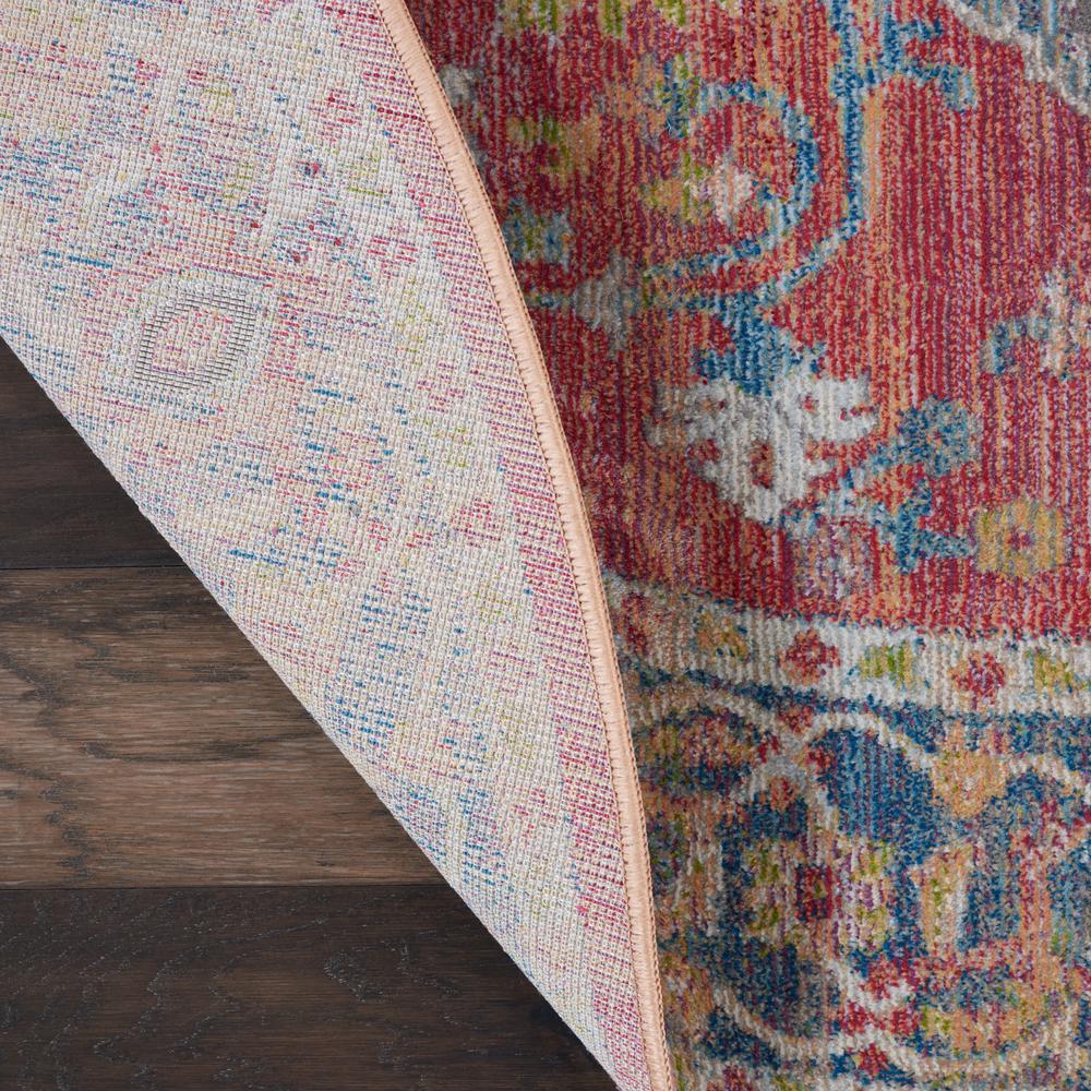 Vintage Round Area Rug, 6' x Round. Picture 4