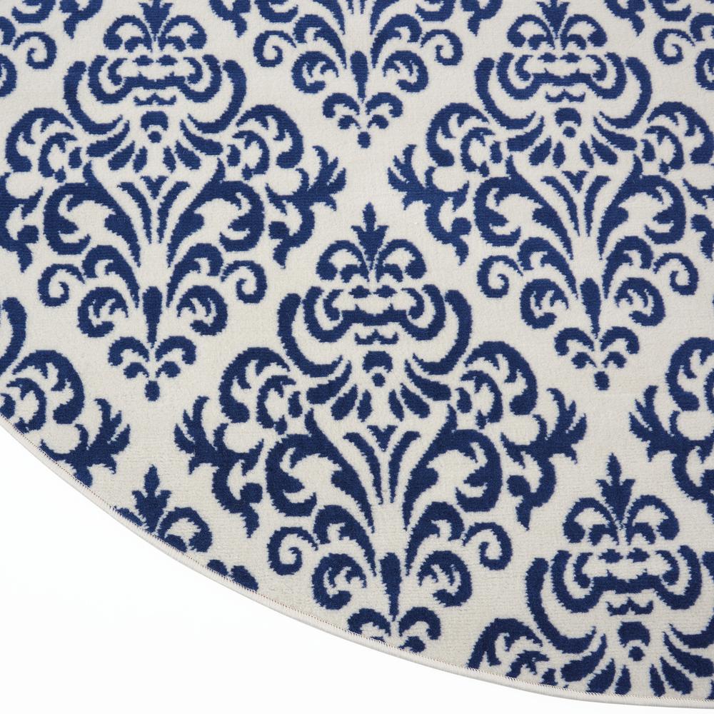 Transitional Round Area Rug, 8' x Round. Picture 5