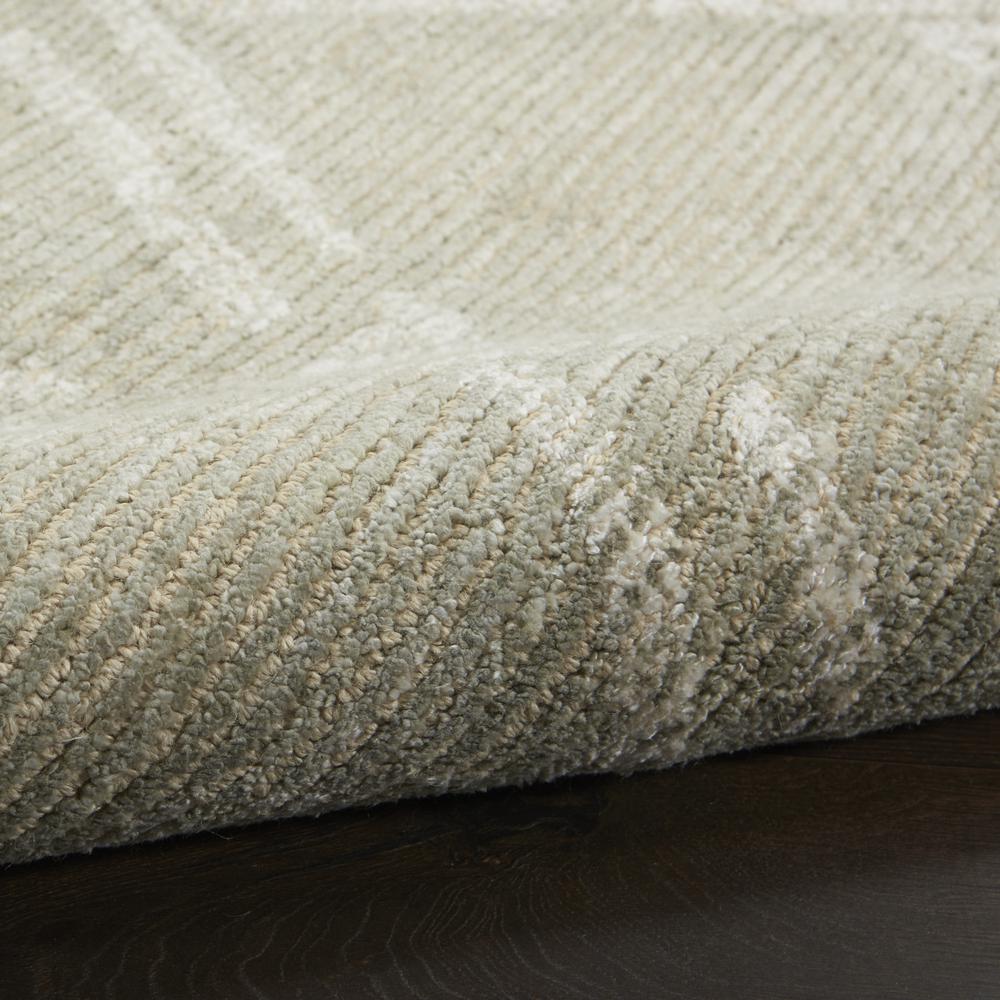 Nourison Venosa Runner Area Rug, Green Ivory, 2'3" x 7'6", VSN01. Picture 7