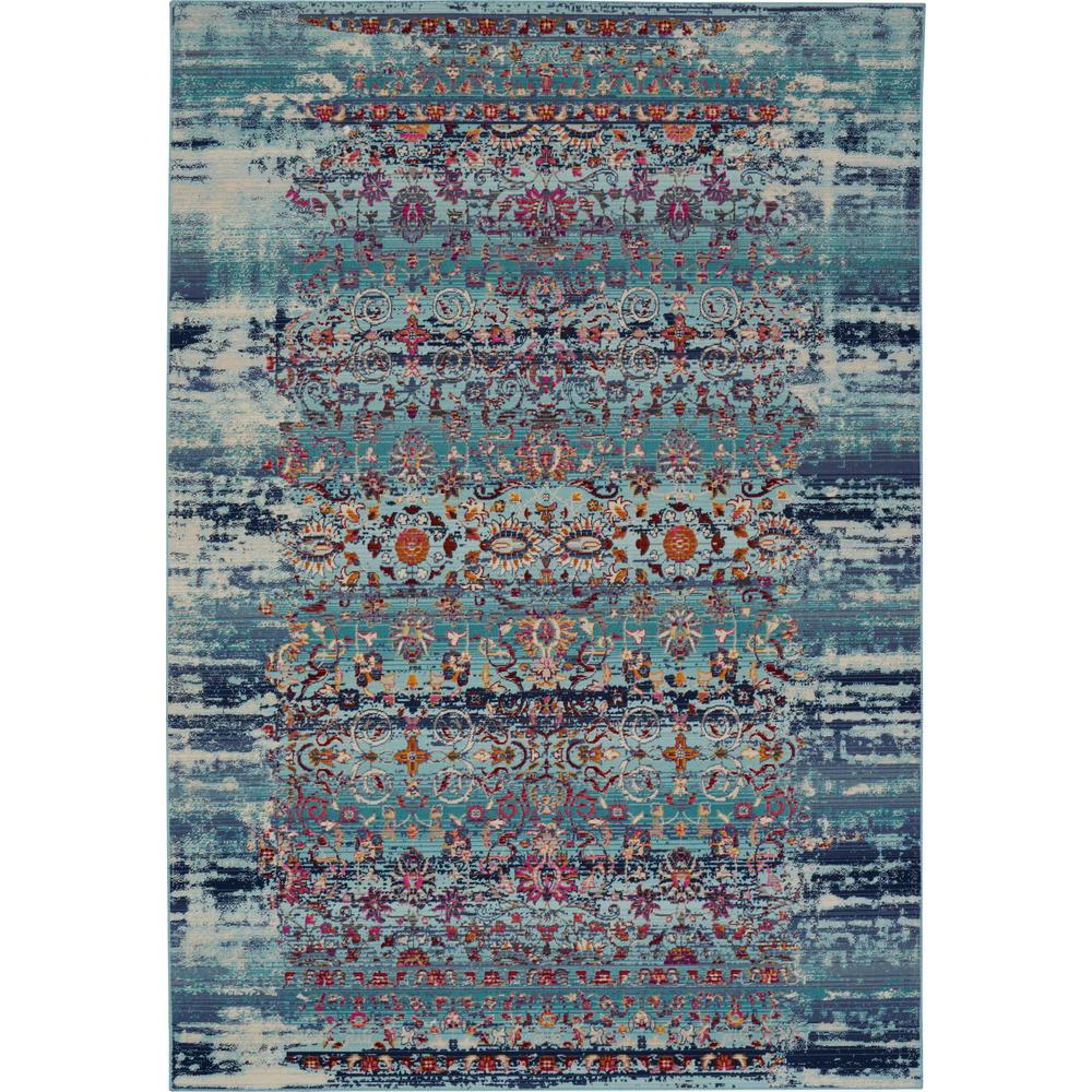 Vintage Rectangle Area Rug, 4' x 6'. Picture 1