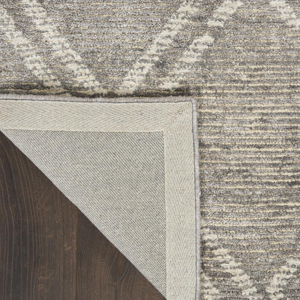 Nourison Venosa Area Rug, Grey/Ivory, 5'3" x 7'10", VSN01. Picture 3