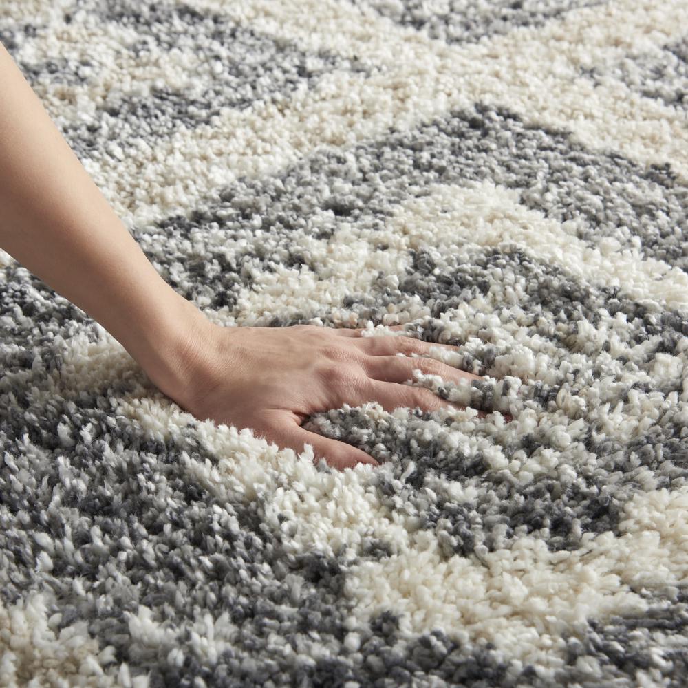 Nourison Home Scandinavian Shag Area Rug. Picture 11
