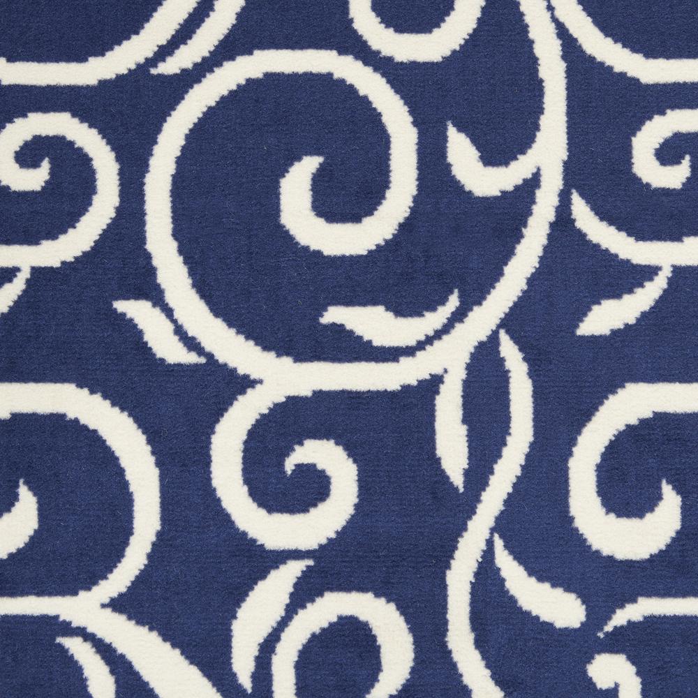 Grafix Area Rug, Navy, 5'3" x 7'3". Picture 6