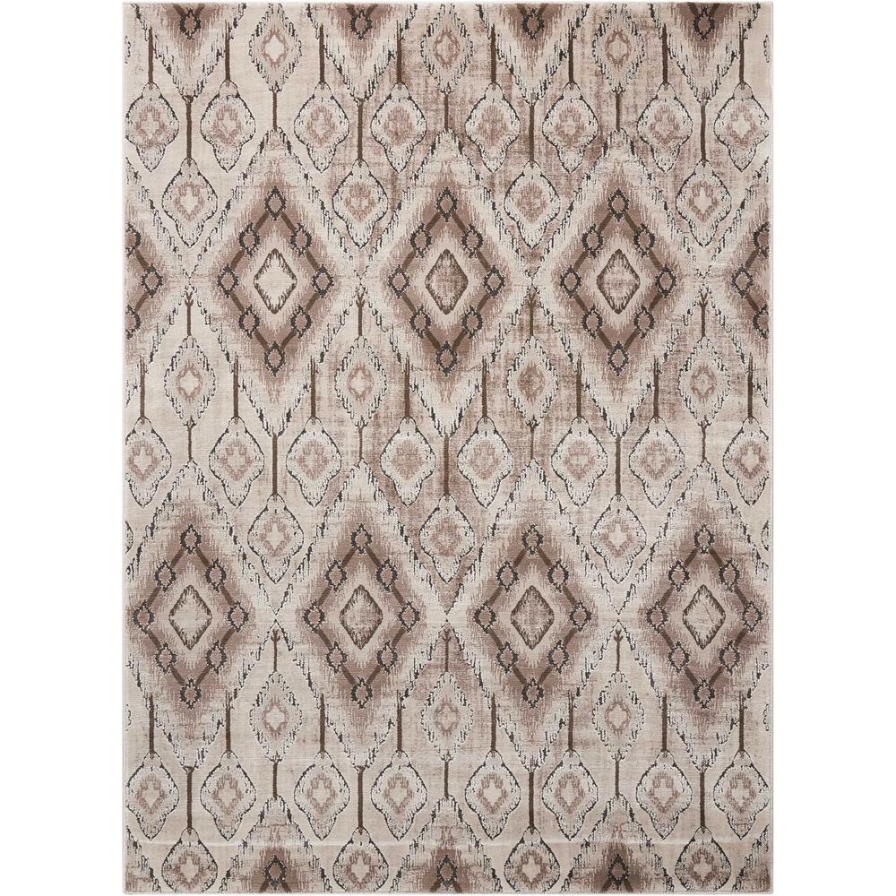 Karma Area Rug, Beige, 5'3" x 7'4". Picture 1