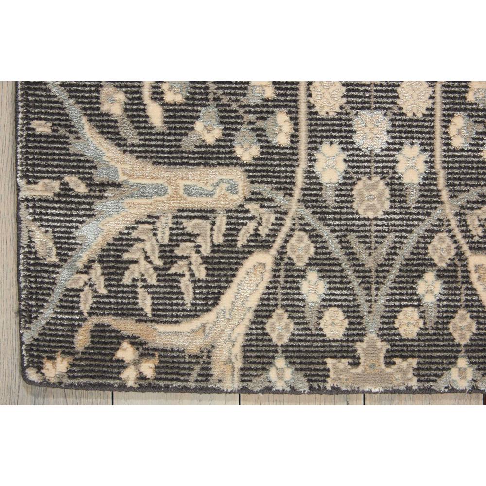 Luminance Area Rug, Graphite, 2'3" x 8'. Picture 3