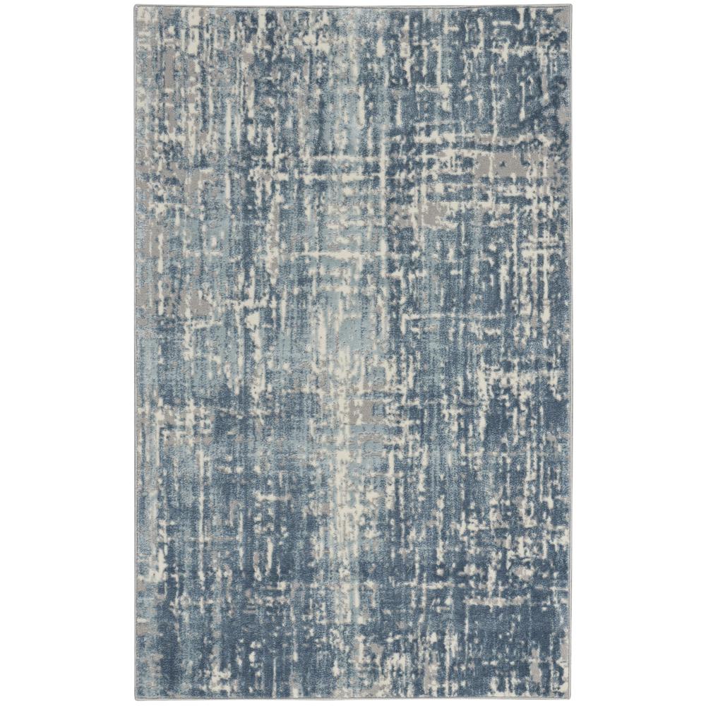 Modern Rectangle Area Rug, 3' x 5'. Picture 1