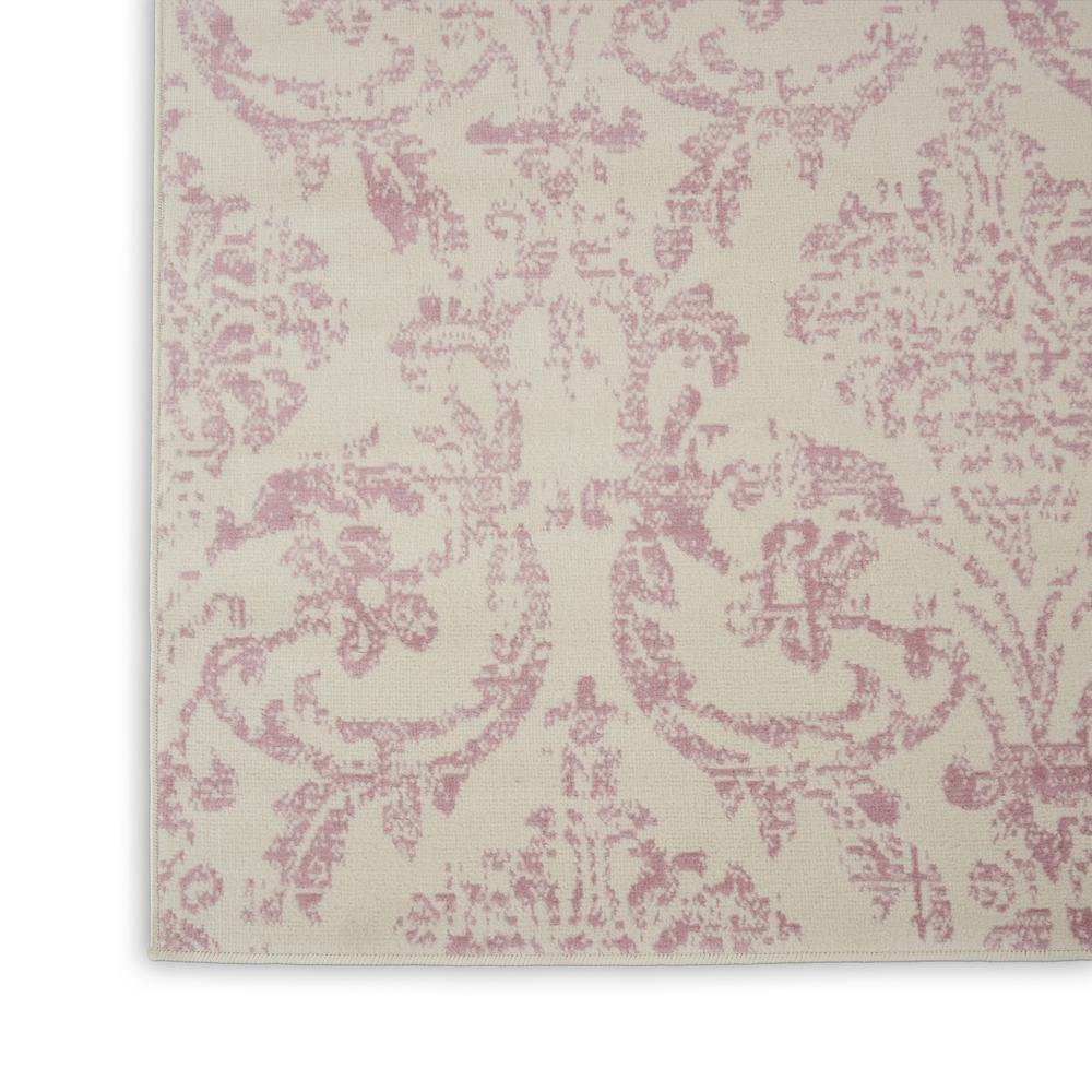 Nourison Jubilant Area Rug, 7' x 10', Ivory/Pink. Picture 5