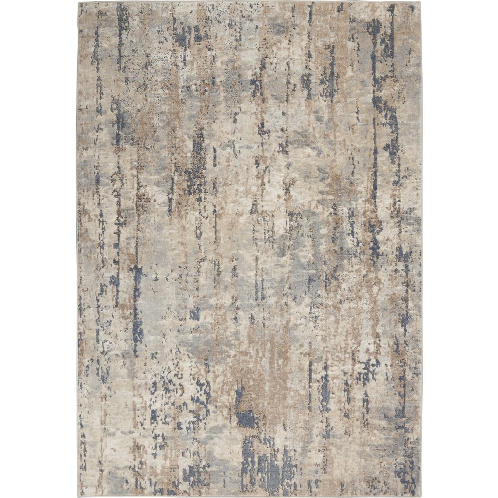 Nourison Quarry 6' x 9', Beige/Grey Area Rug. Picture 1