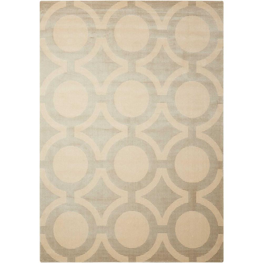 Luminance Area Rug, Cream/Grey, 3'5" x 5'5". Picture 1