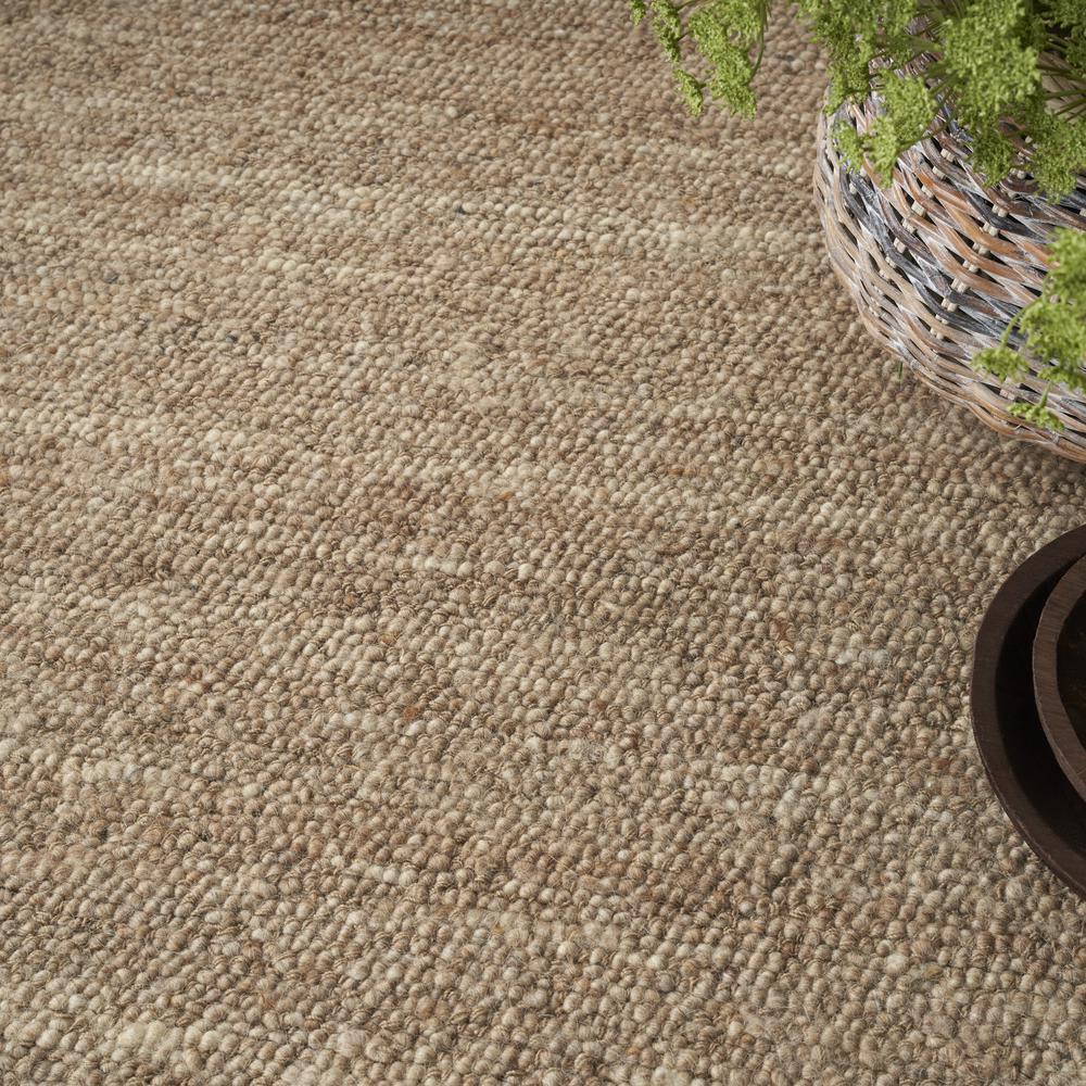 Nourison Alanna Area Rug Farmhouse 7'9" x 9'9" Rectangle, Beige. Picture 8