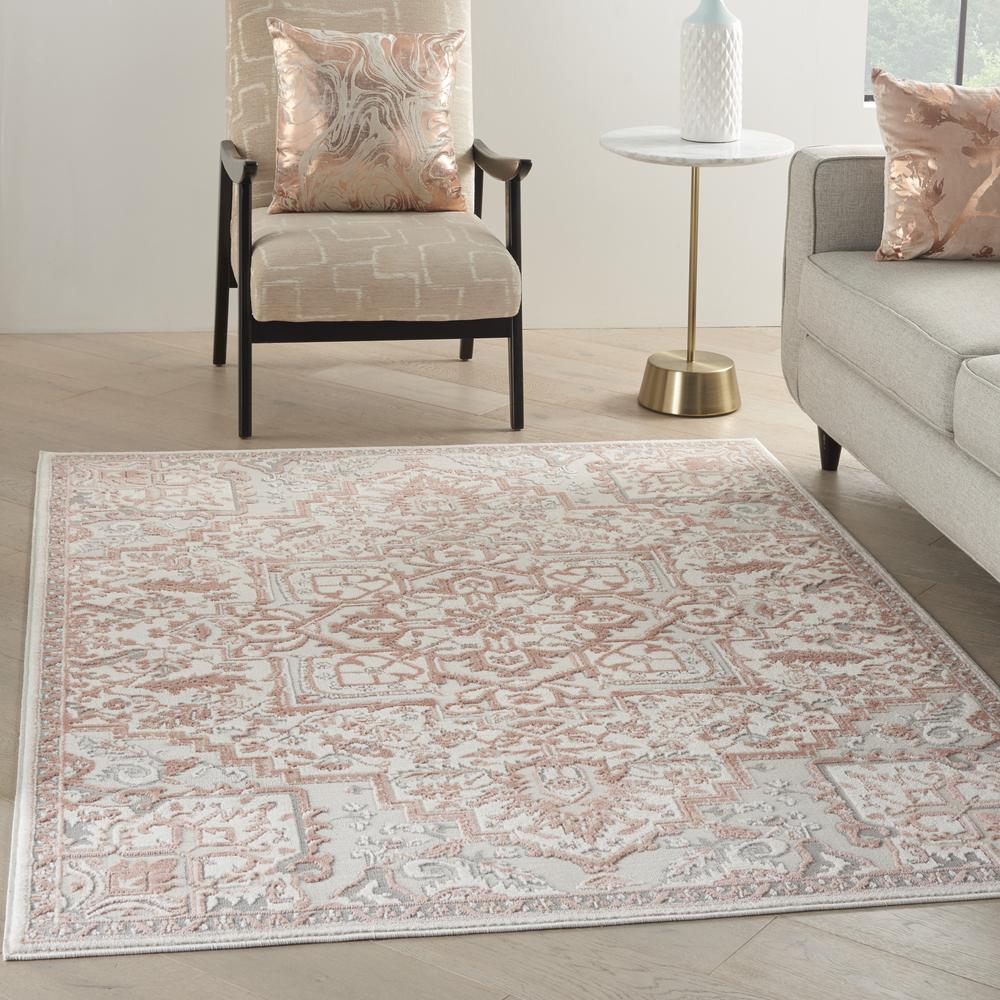 Bohemian Rectangle Area Rug, 5' x 7'. Picture 3