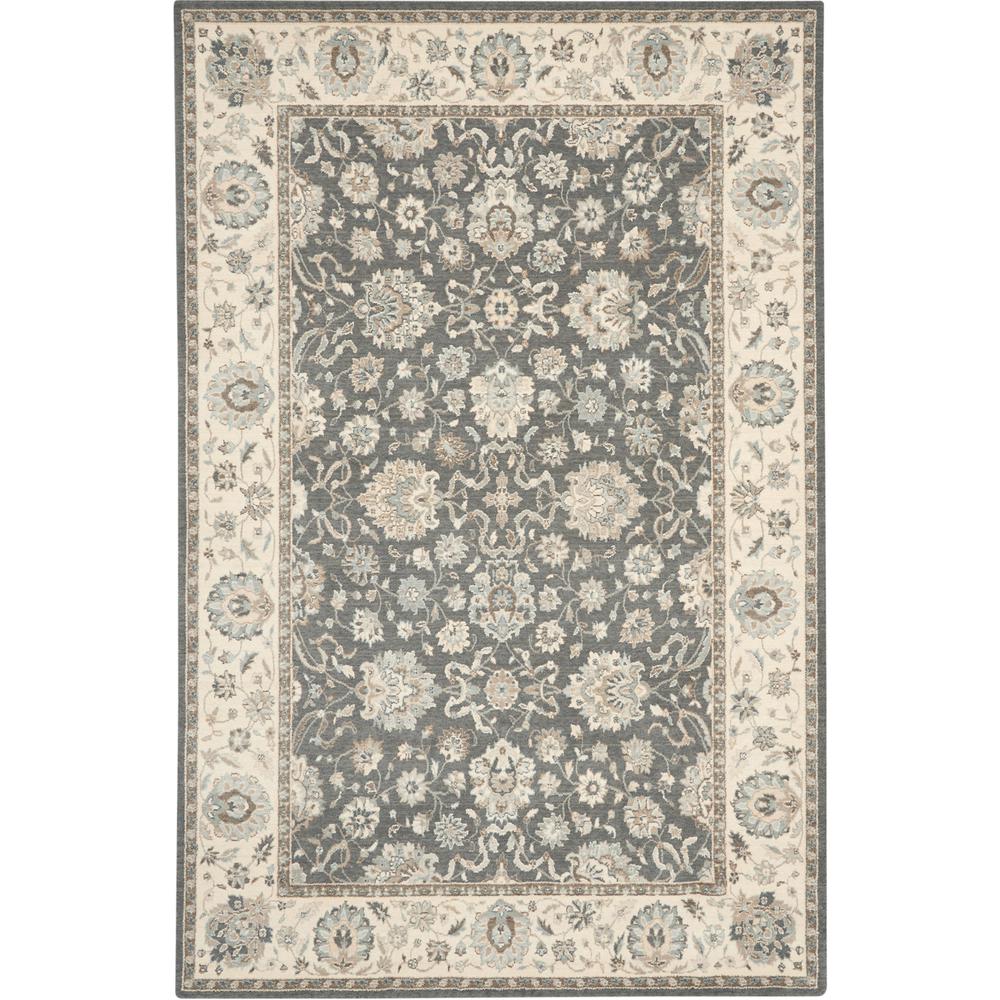 Rectangle Farmhouse Machine Made Area Rug. Picture 1