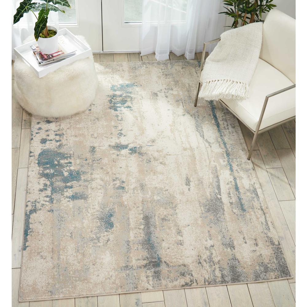 Modern Rectangle Area Rug, 4' x 6'. Picture 3